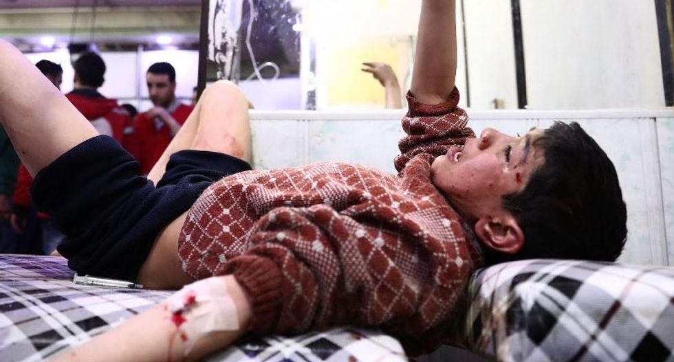 Outrage as Syria chemical 'gas attack' kills dozens in rebel-held town