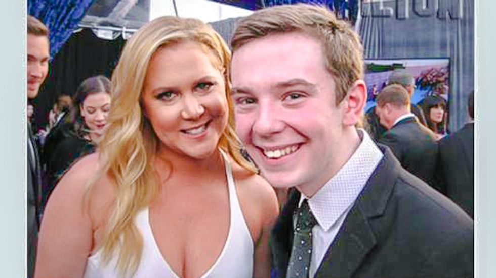 Amy Schumer shuts down slut-shaming film critic: 'I get it... Cause I'm a whore?'