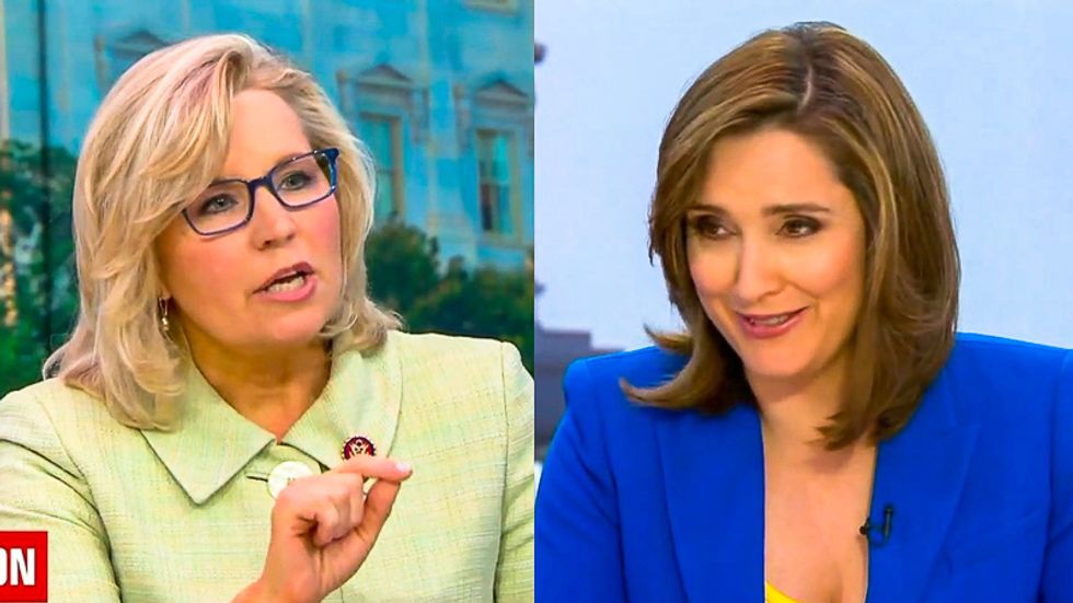 CBS cuts off ugly interview with Liz Cheney after she attacks host for asking about Trump's racism