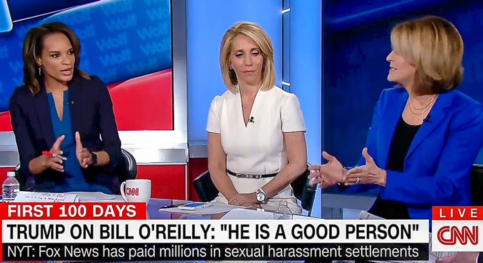 'You know nothing': CNN panel of women eviscerates Donald Trump for smearing Bill O'Reilly's victims