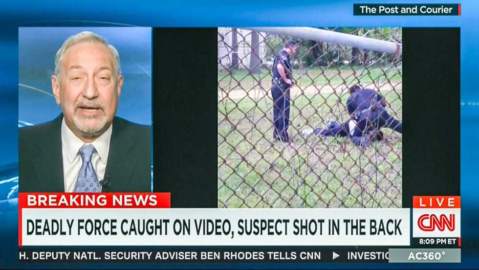 CNN guest destroys cop defender after SC shooting: You only 'fess up at this point because there’s video'