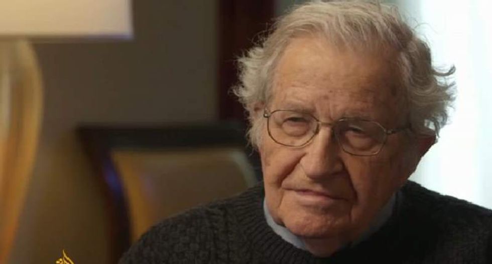 Noam Chomsky: 5 reasons why the 'human species is in very deep trouble' if Trump wins