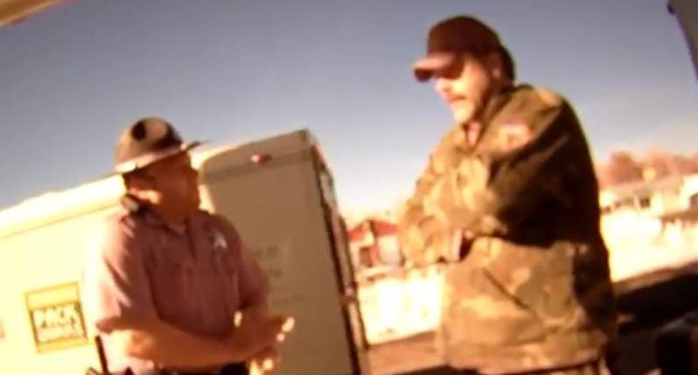 Oregon man joining Bundy militants threatens cops in drunken rant: 'I will kill all of you'