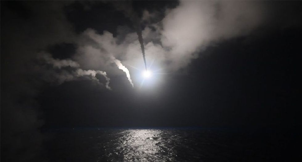 Warplanes from Syrian base hit by US just carried out airstrikes in Homs