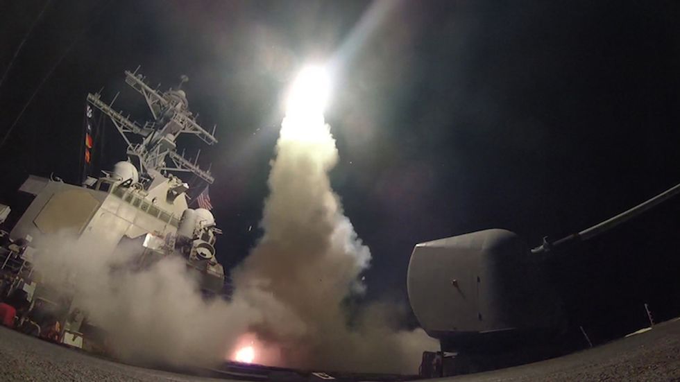 Russian warship headed towards US Navy destroyers who launched Syria attack: Fox News