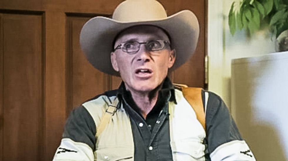Watch slain militia leader's eerie prediction hours before death: Feds 'do not intend on losing here'