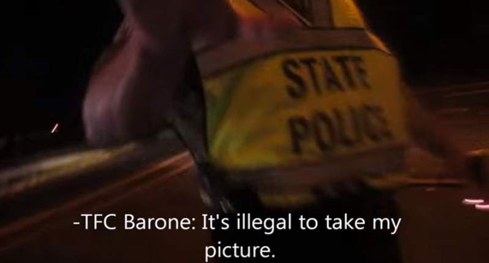 Conn. troopers caught on video trumping up charges on detained men: 'Gotta cover our ass'