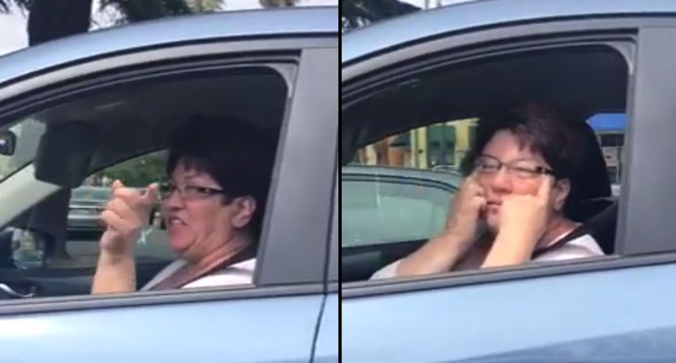 WATCH: Road-raging racist screams ‘This is my country!’ at Asian-American military member