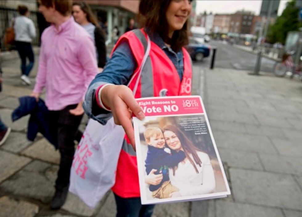 Final campaign push before bitter Irish abortion vote