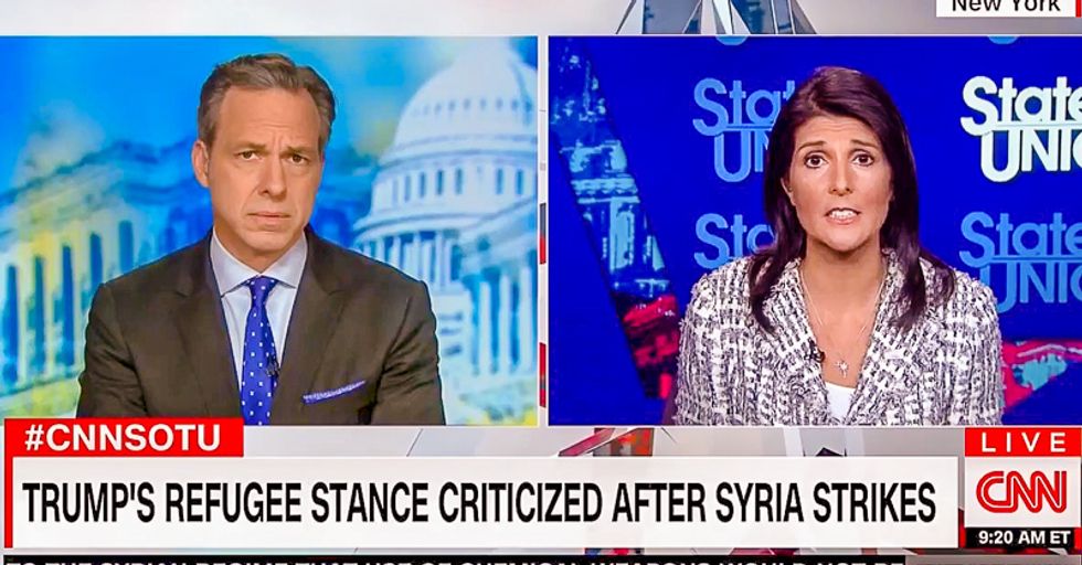 Nikki Haley says US bans refugee kids because moms are a threat: 'Syrian children come with Syrian adults'