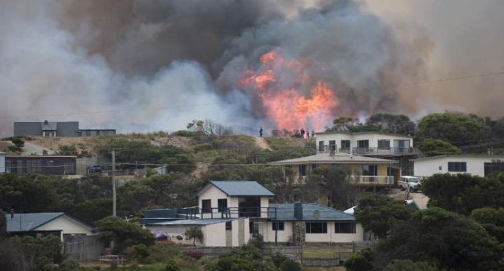 Brushfires ravage Australian forests that pre-dated dinosaurs on Earth