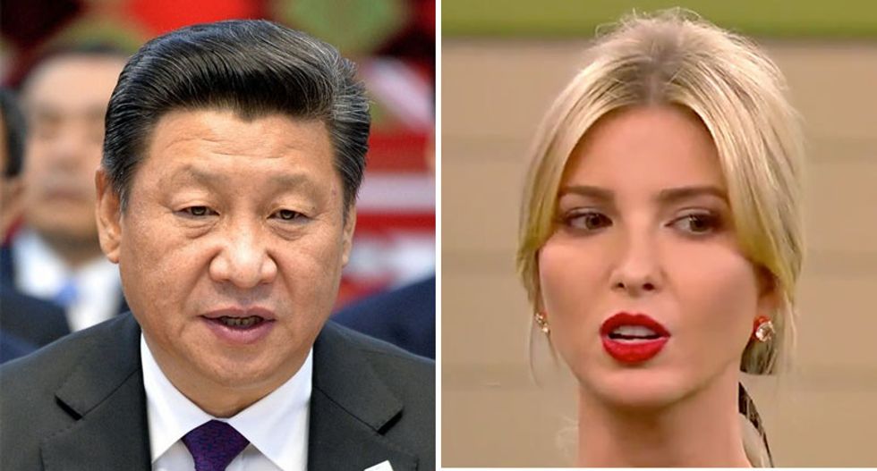 Ivanka Trump’s conflict of interest grows as China approves more of her trademarks: watchdog