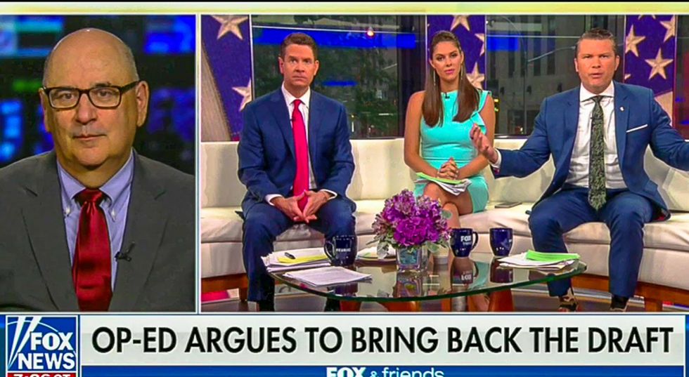 Fox & Friends: Bring back the draft -- even though Trump dodged it 5 times