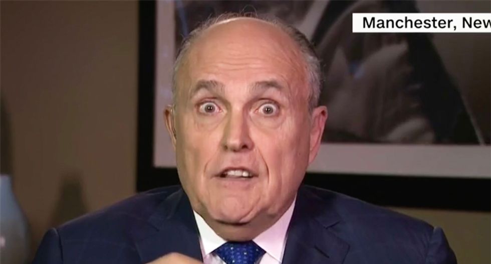 Rudy Giuliani admits he 'can't be confident' there was no Russian collusion in Trump campaign during baffling CNN interview
