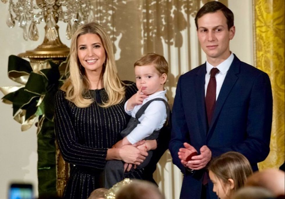 Ivanka Trump photo with son sparks backlash over border separations