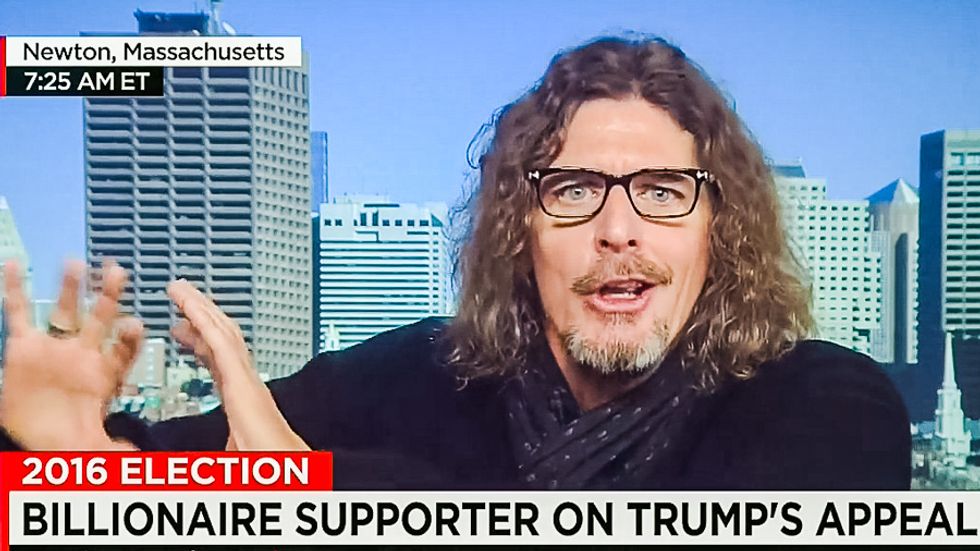 Trump backer explains pick to CNN: Drunk girls are at a bar and 'you have to go home with one of them'