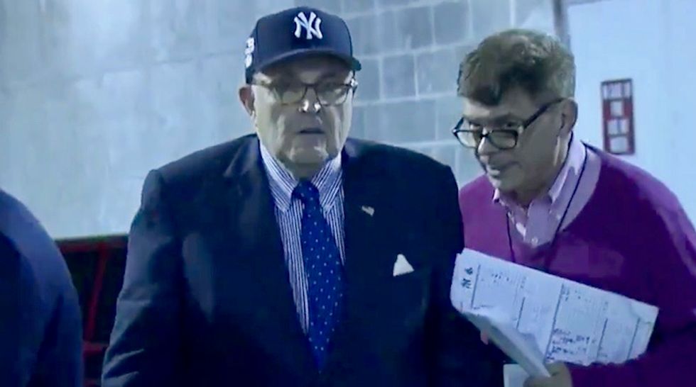 If Rudy Giuliani is getting booed at Yankee Stadium where is Trump going to live after his presidency?