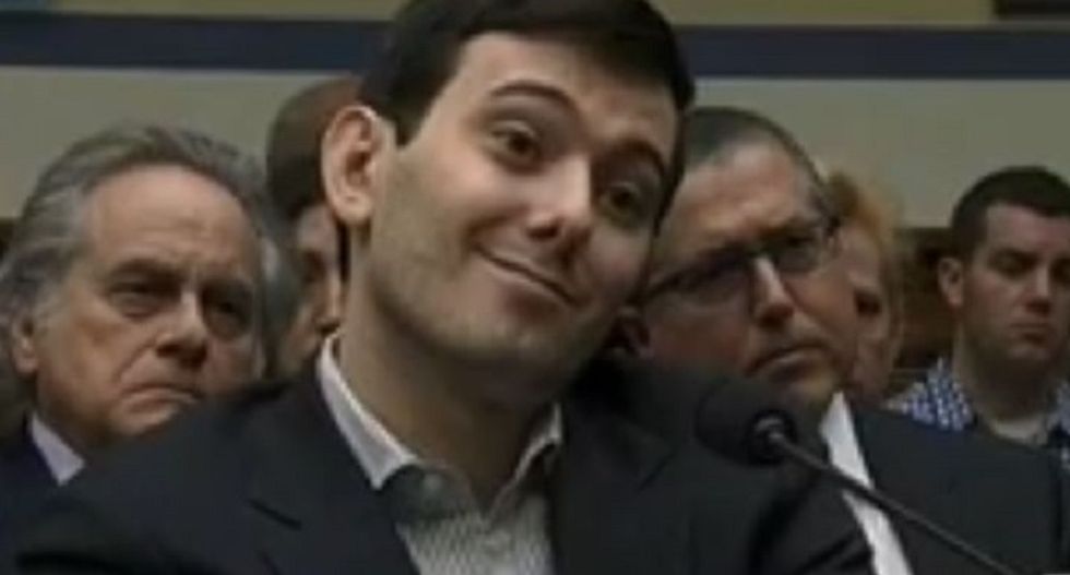Despicable ‘Pharma Bro’ smirks his way through congressional grilling on drug price gouging