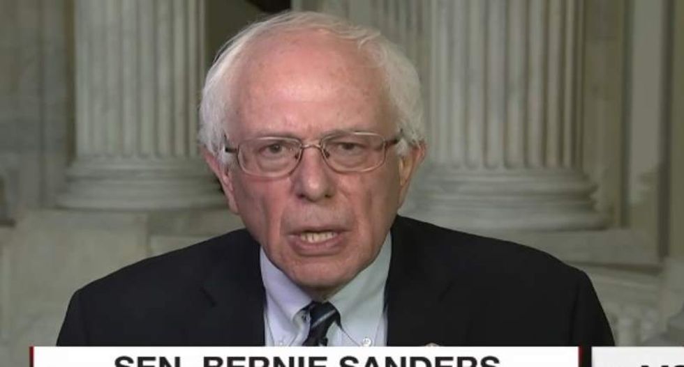 Sanders perfectly draws link between the economy and rise in suicides among middle-age whites