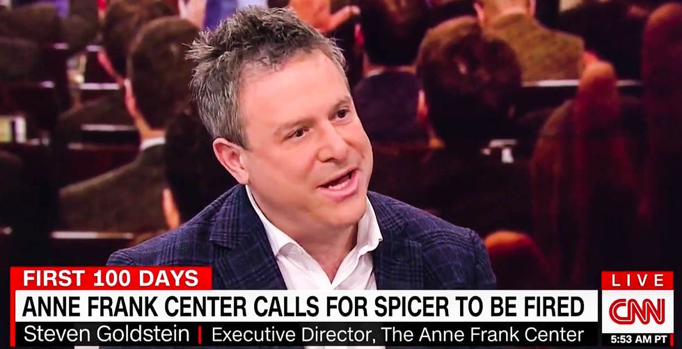 Anne Frank Center chief smokes Sean Spicer’s Holocaust gaffes: Any sixth grader knows what he didn’t know