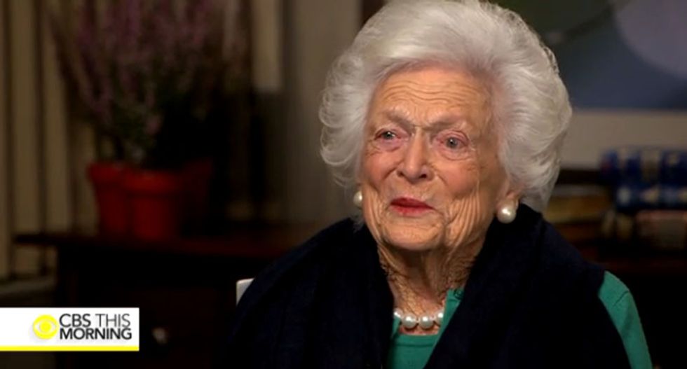 Barbara Bush made some surprising claims about Trump before she died