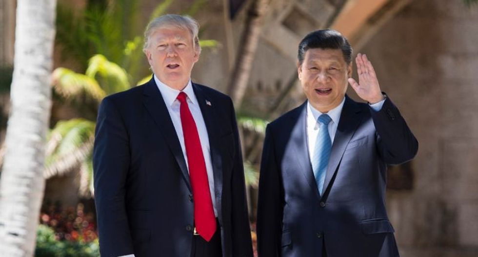 Trump says he gave Syria attack order while eating 'the most beautiful piece of chocolate cake'