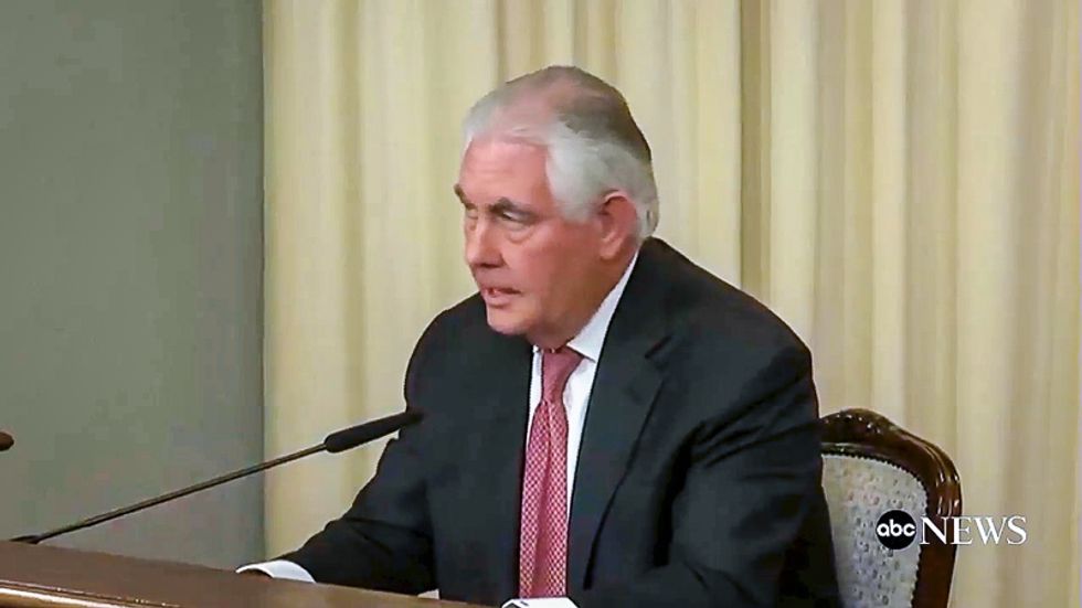 'Rex, eat the salad': Trump ordered Tillerson to eat wilted greens to avoid offending Chinese hosts