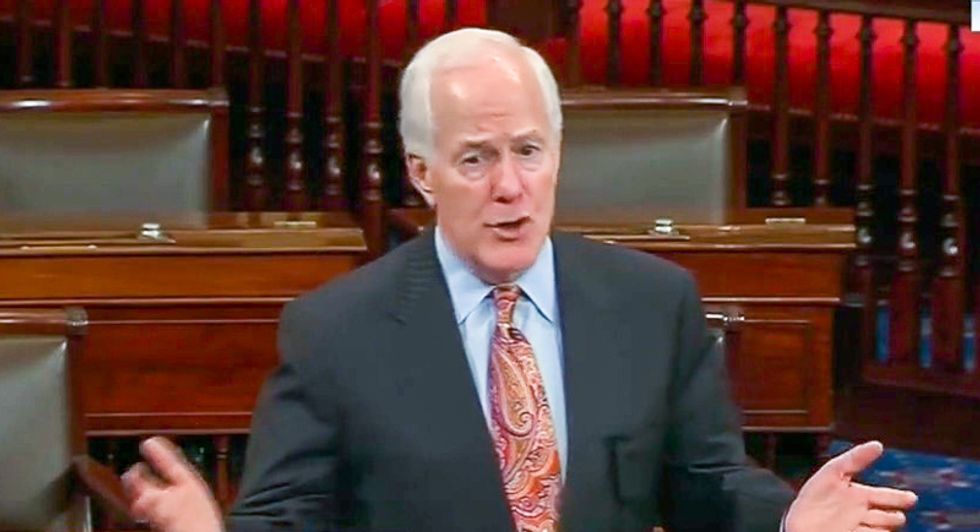 John Cornyn admits he doesn't care if Trump broke the law
