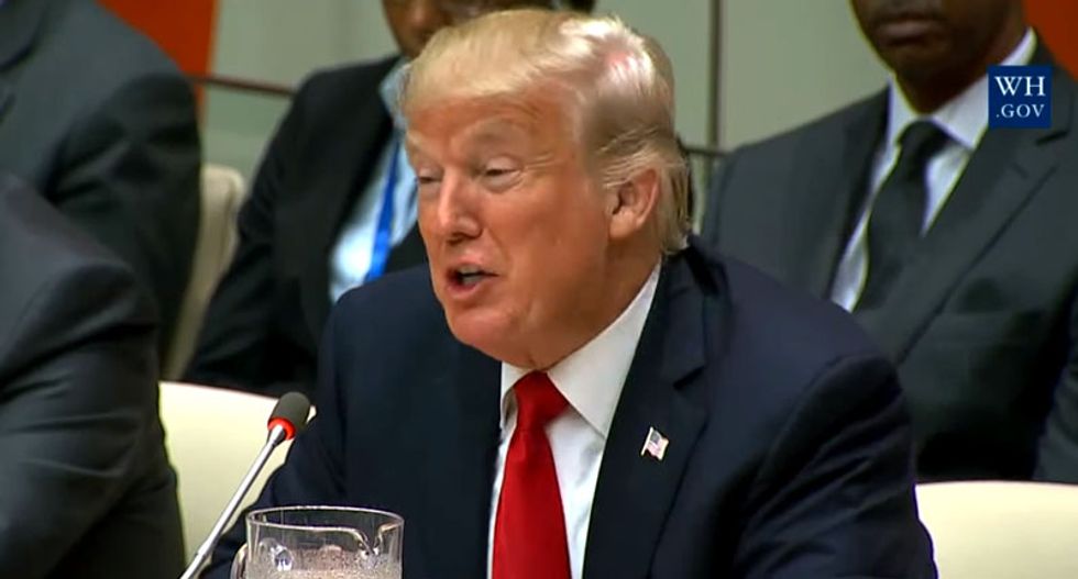 WATCH: Trump smugly boasts of success of Trump Tower in speech to United Nations