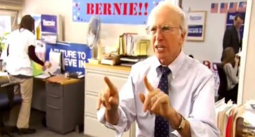WATCH: Larry David as cranky Bernie Sanders in hilarious ‘Bern Your Enthusiasm’ parody