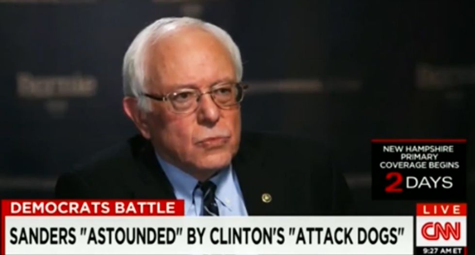 Sanders slams sexist 'Bernie bro' supporters: 'I don't want that crap, I don't want them'