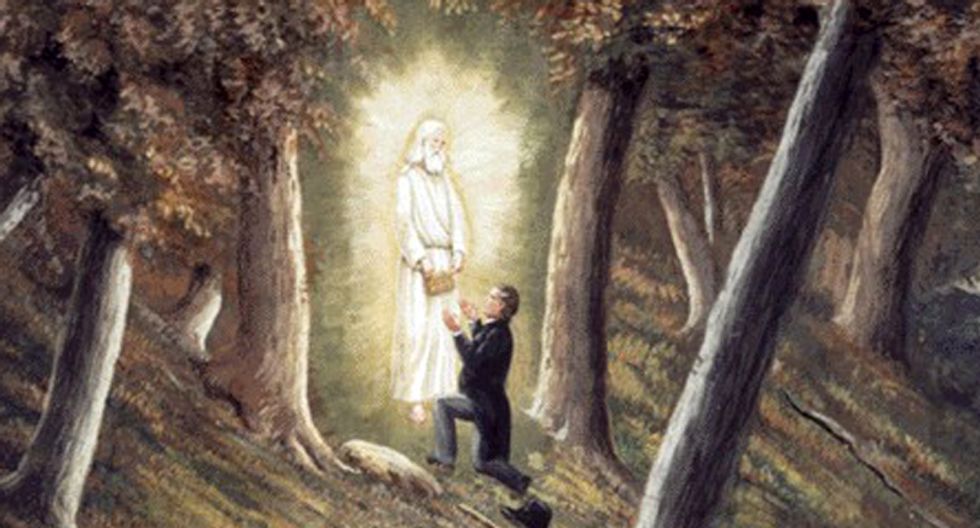 What is the link between the Oregon militants and Mormonism?