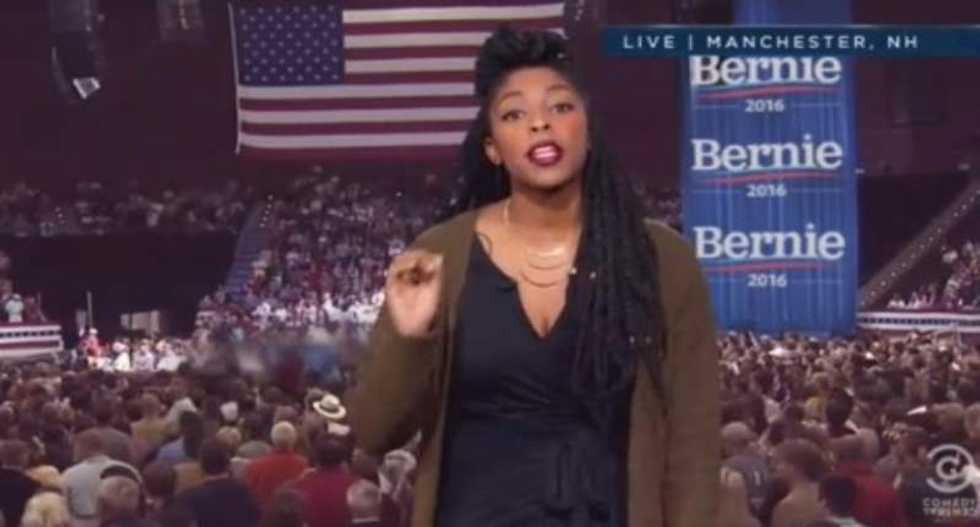 'Daily Show's' Jessica Williams rips sexist back-and-forth between Sanders and Clinton supporters