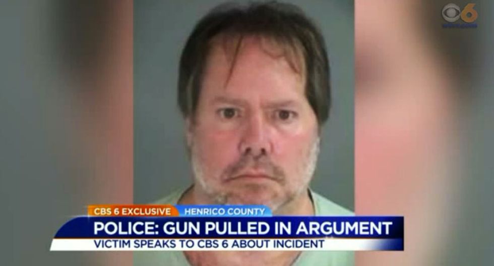 Confederate flag-waving man arrested for pointing shotgun at black woman who parked in front of his house