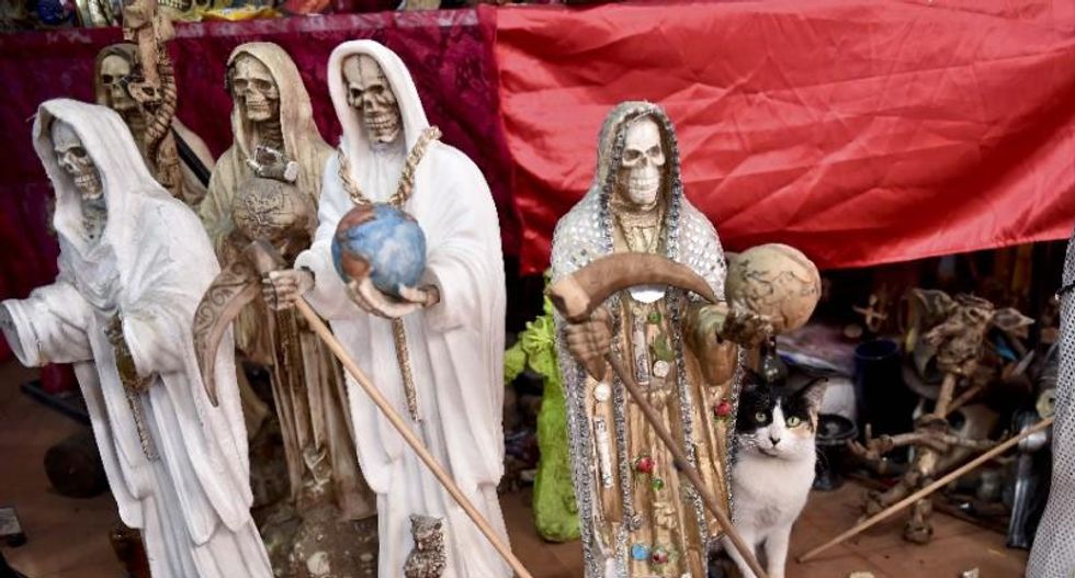 Pope Francis to face Mexicans worshipping 'blasphemous' skeletal 'Death Saint'