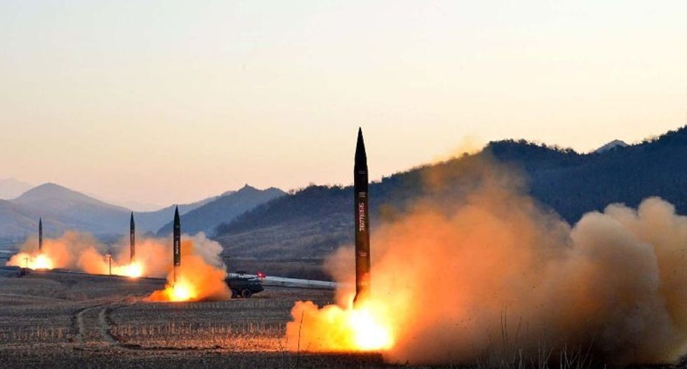 China warns of war 'at any moment' as North Korea vows 'merciless' response to US