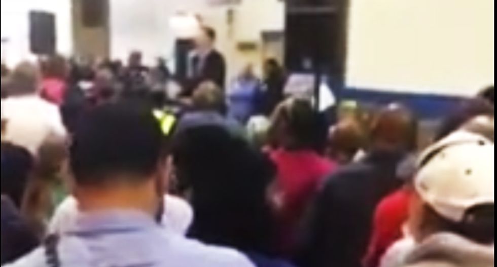 'F*ck you!': Indiana workers react with outrage after being told their jobs are moving to Mexico