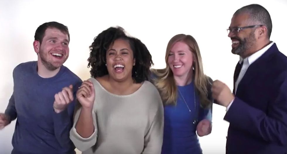 WATCH: DNC trolls 'out of touch with reality' Republican voters with hilarious 'gopHarmony' dating site ad