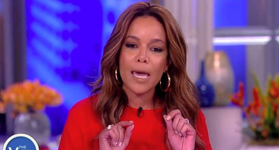 The View's Sunny Hostin turns Trump's attack on Sam Bee into an epic lesson in his pattern of ignoring racism