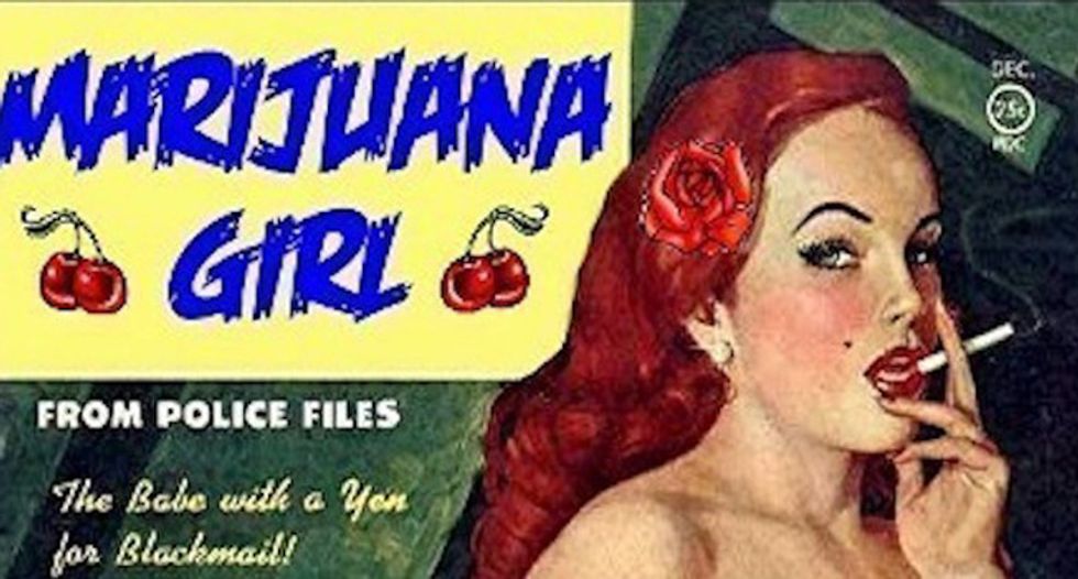 'I'll Get Mine!' Here are 13 vintage pulp book covers that depict 'loose women' getting high