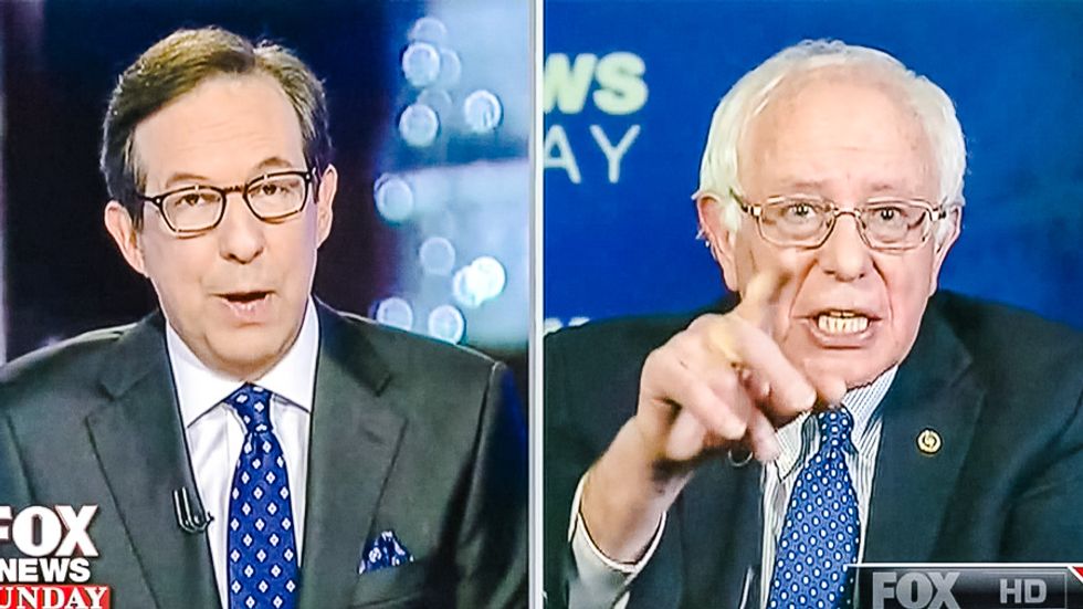 Sanders slaps down host claiming Fox debate will be 'fair' to Dems: 'I have seen other interviews'