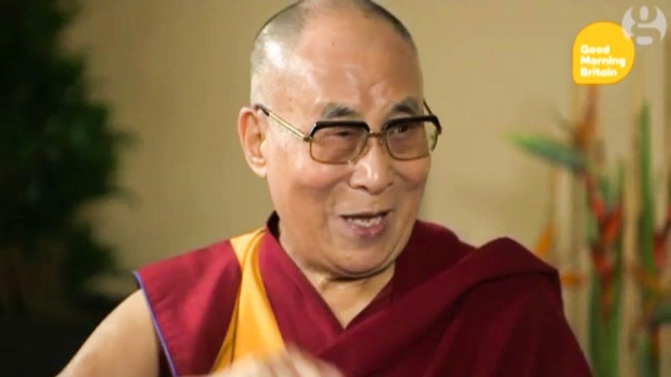 WATCH: The Dalai Lama mocks Trump's 'small' mouth in hilarious impersonation