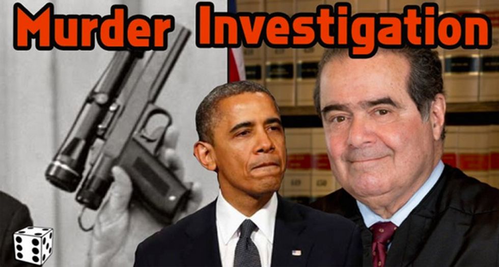 Conspiracy kooks shift into overdrive after learning Antonin Scalia was found dead with a pillow over head