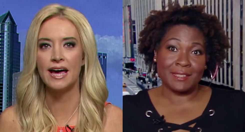 RNC spokeswoman quickly gets schooled after declaring Mueller's Russian indictments clear Trump