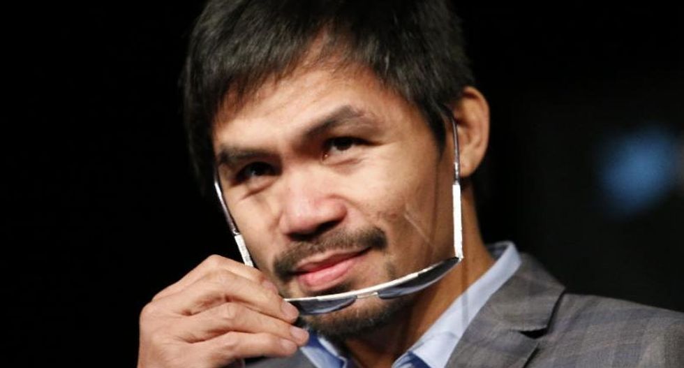 Nike axes boxer Manny Pacquiao over anti-LGBT slurs