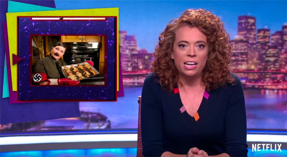 WATCH: Comedian Michelle Wolf brutally pounds ABC for hiring 'lady Hitler' Roseanne Barr in the first place