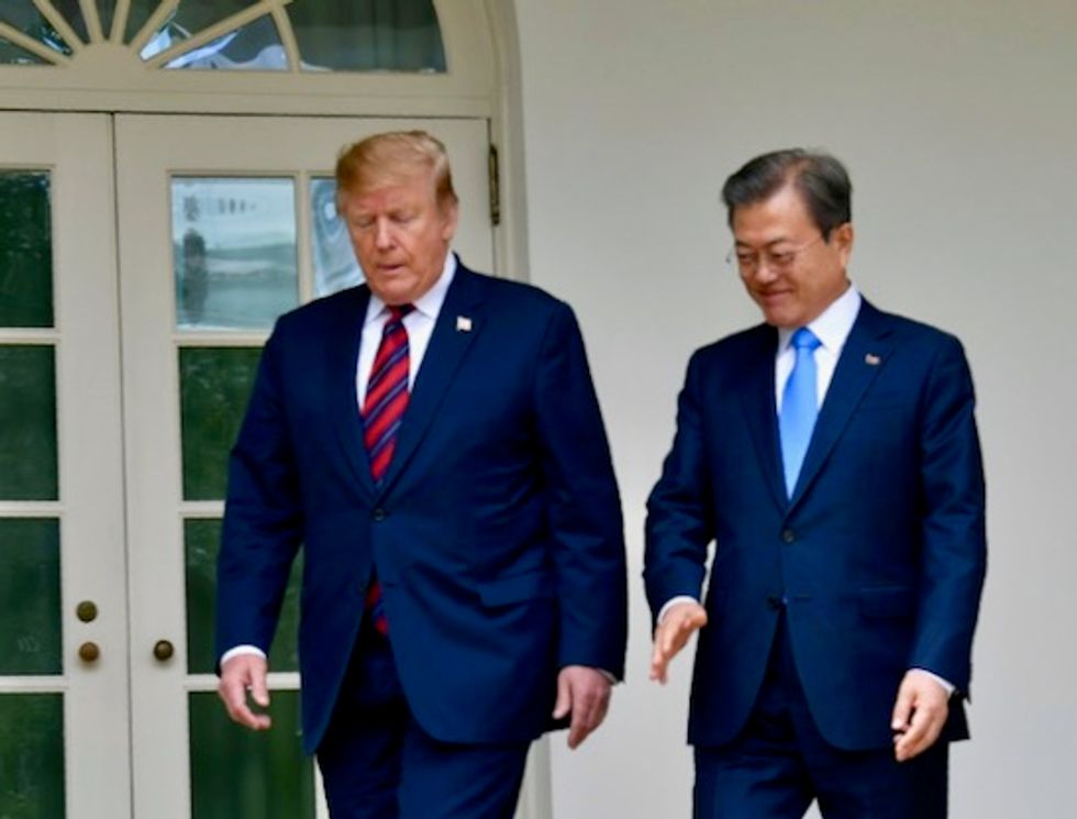 Trump floats idea of third North Korea summit