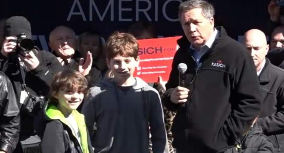 Why John Kasich dragging kids on stage for a ’Just Say No' message doesn't work