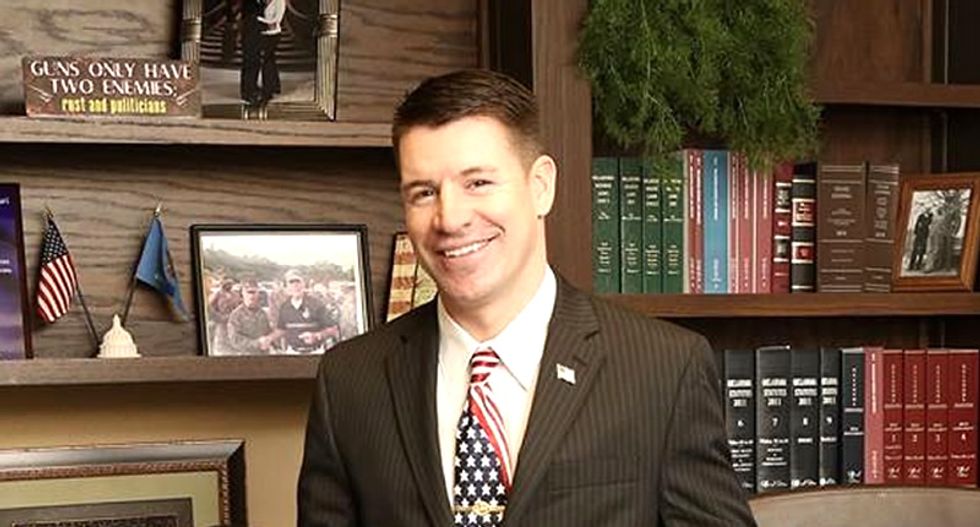Oklahoma GOP to Christians: Be 'wary' of Muslim Americans -- they'll 'decapitate you'
