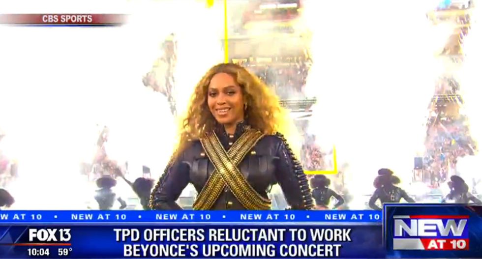 Tampa police refusing to work sold out Beyoncé stadium show